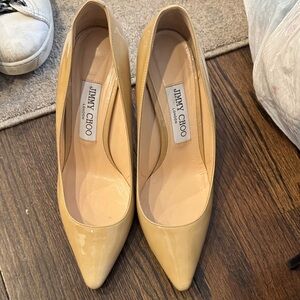 Jimmy Choo nude Heels